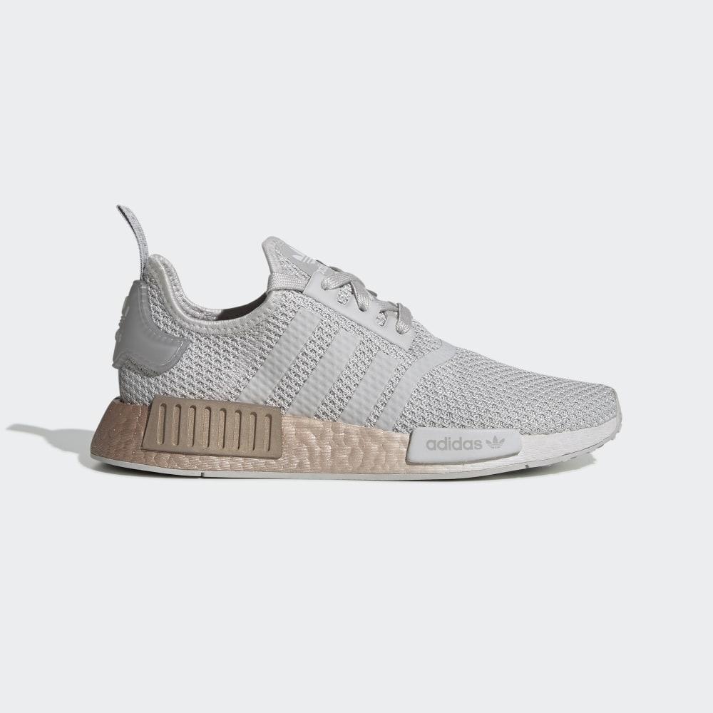 Adidas Women's NMD_R1 Originals Shoes Grey/Grey Ireland FU9349